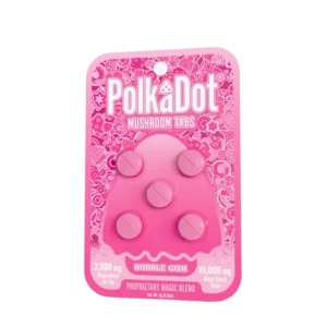 Mushroom Tab - Bubble Gum - Blister Card (5)