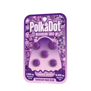 Mushroom Tab - Frozen Grape - Blister Card (5)