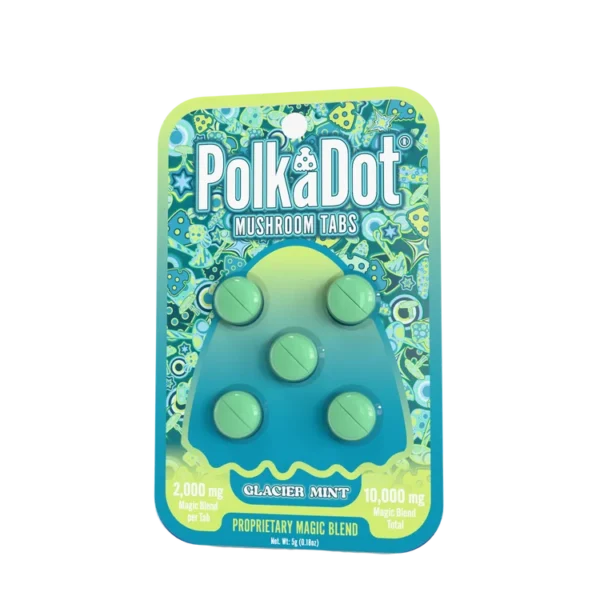 Mushroom Tab - Glacier Mint - Blister Card (5)