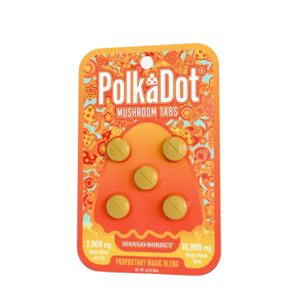Mushroom Tab - Mango Sorbet - Blister Card (5)